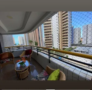Apartamento com 4 Quartos à venda, 157m² no Meireles, Fortaleza