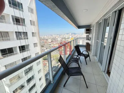 Apartamento com 2 Quartos para alugar, 82m² no Boqueirão, Santos