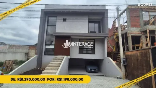 Casa de Condomínio com 3 Quartos à venda, 189m² no Xaxim, Curitiba