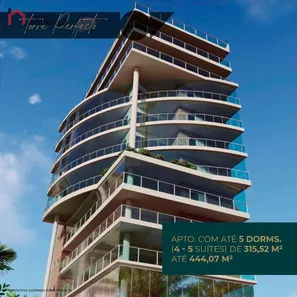 Apartamento com 4 Quartos à venda, 316m² no Praia das Palmeiras, Caraguatatuba
