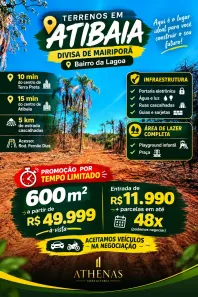 Lote/Terreno à venda, 600m² no Centro, Atibaia