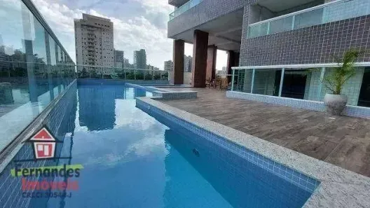 Apartamento com 1 Quarto à venda, 54m² no Canto do Forte, Praia Grande