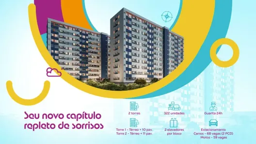 Apartamento com 2 Quartos à venda, 36m² no Jiquiá, Recife