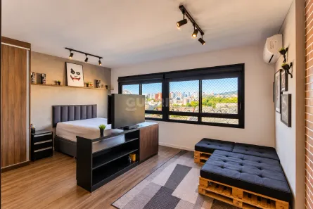 Flat com 1 Quarto para alugar, 35m² no Azenha, Porto Alegre