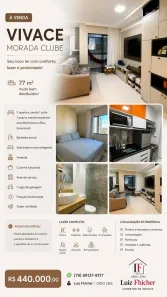 Apartamento com 3 Quartos à venda, 77m² no Farolândia, Aracaju