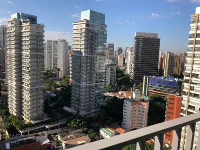 Apartamento com 1 Quarto para alugar, 24m² no Vila Nova Conceição, São Paulo