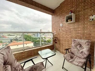 Apartamento com 1 Quarto à venda, 49m² no Macuco, Santos