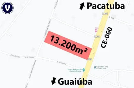 Lote/Terreno à venda, 5000m² no Alto São João, Pacatuba