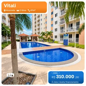 Apartamento com 2 Quartos à venda, 47m² no Alvorada, Manaus