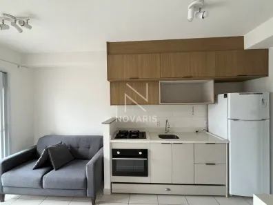 Apartamento com 1 Quarto para alugar, 27m² no Jardim Caravelas, São Paulo