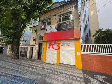 Prédio Comercial para alugar, 220m² no Gonzaga, Santos