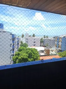 Apartamento com 3 Quartos para alugar, 80m² no Cabo Branco, João Pessoa