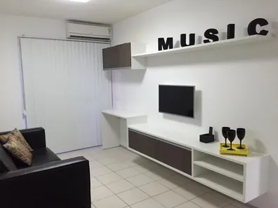 Apartamento com 1 Quarto para alugar, 42m² no Ponta Verde, Maceió