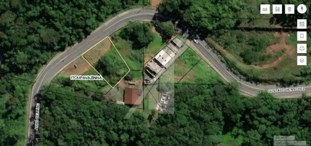 Lote/Terreno à venda, 1005m² no Itoupava Central, Blumenau