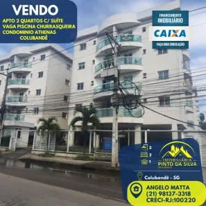 Apartamento com 3 Quartos à venda, 57m² no Colubande, São Gonçalo