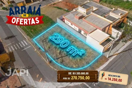 Lote/Terreno à venda, 290m² no Residencial Tosi, Itupeva