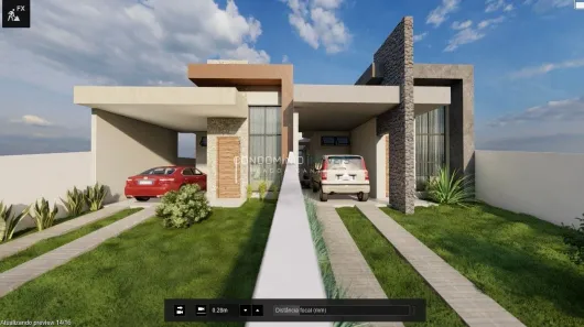 Casa com 3 Quartos à venda, 95m² no Residencial Visão, Lagoa Santa