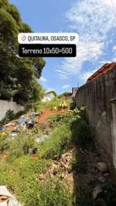 Lote/Terreno à venda, 500m² no Quitaúna, Osasco