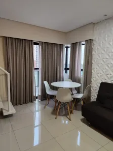 Apartamento com 1 Quarto para alugar, 50m² no Bethaville I, Barueri