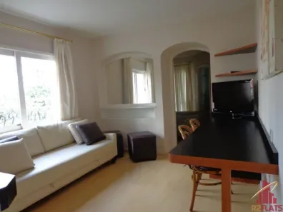Flat com 1 Quarto para alugar, 42m² no Jardim Paulista, São Paulo