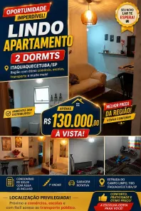 Apartamento com 2 Quartos à venda, 45m² no Jardim do Vale, Itaquaquecetuba