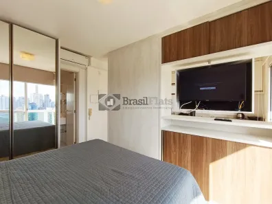 Flat com 1 Quarto para alugar, 50m² no Brooklin Paulista, São Paulo