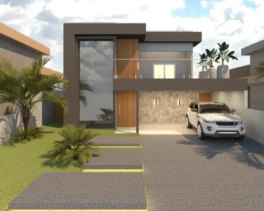 Casa de Condomínio com 4 Quartos à venda, 330m² no Jardins Madri, Goiânia