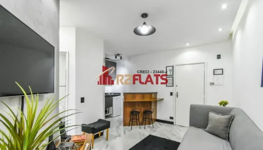 Flat com 1 Quarto à venda, 33m² no Jardim Paulista, São Paulo