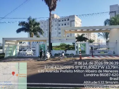 Apartamento com 2 Quartos à venda, 43m² no Conjunto Habitacional Doutor Farid Libos, Londrina