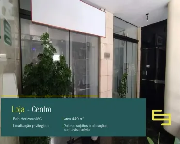Ponto Comercial para alugar, 440m² no Centro, Belo Horizonte