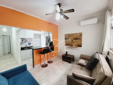 Apartamento com 1 Quarto para alugar, 44m² no Boqueirão, Santos
