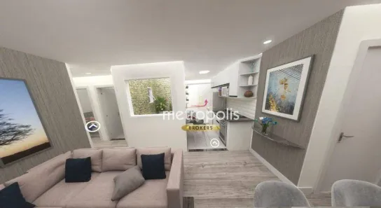 Cobertura com 2 Quartos à venda, 114m² no Jardim Utinga, Santo André