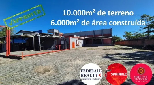 Galpão/Depósito/Armazém à venda, 6000m² no Jardim Primavera, Duque de Caxias