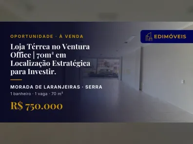 Ponto Comercial à venda, 70m² no Morada de Laranjeiras, Serra