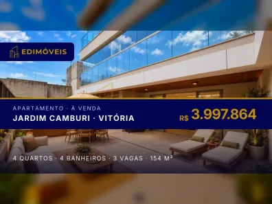 Apartamento com 4 Quartos à venda, 154m² no Jardim Camburi, Vitória