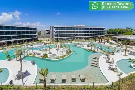 Flat com 1 Quarto à venda, 32m² no N. Sra. do Ó, Ipojuca