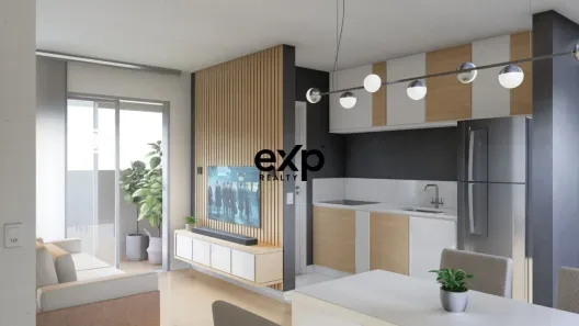 Apartamento com 2 Quartos à venda, 57m² no Bacacheri, Curitiba