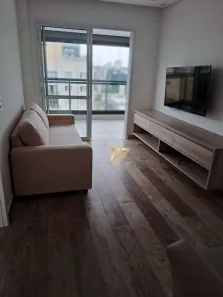 Apartamento com 1 Quarto para alugar, 56m² no Chácara Santo Antônio (Zona Sul), São Paulo