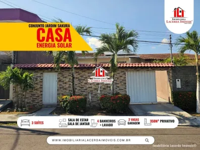 Casa de Condomínio com 3 Quartos à venda, 198m² no Parque 10 de Novembro, Manaus