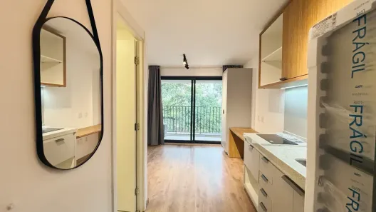 Apartamento com 1 Quarto para alugar, 24m² no Sumaré, São Paulo