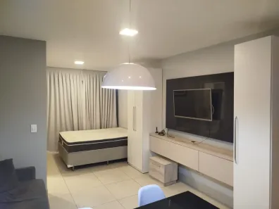 Apartamento com 1 Quarto para alugar, 27m² no Lagoa Nova, Natal