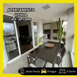 Apartamento com 3 Quartos à venda, 262m² no Santa Paula, São Caetano do Sul