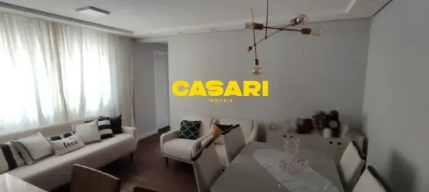 Apartamento com 2 Quartos à venda, 57m² no Vila Valparaíso, Santo André