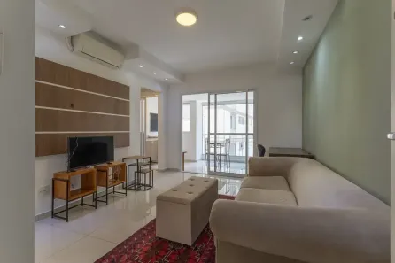 Apartamento com 1 Quarto para alugar, 48m² no Jardim Paulista, São Paulo