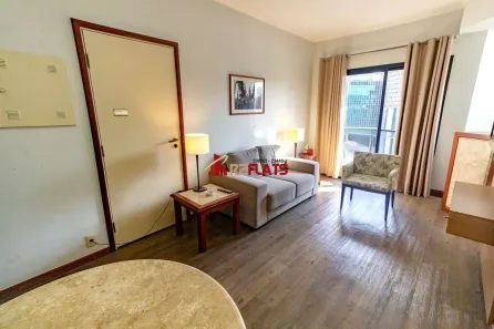 Flat com 1 Quarto para alugar, 40m² no Consolação, São Paulo