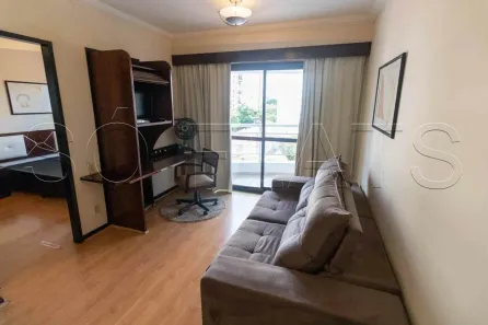Flat com 1 Quarto para alugar, 36m² no Indianópolis, São Paulo