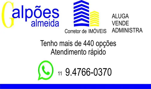 Galpão/Depósito/Armazém para venda ou aluguel, 37000m² no Chácara Ondas Verdes, Cotia