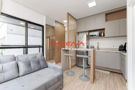 Apartamento com 1 Quarto para alugar, 36m² no Bigorrilho, Curitiba