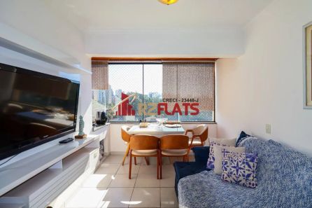 Flat com 1 Quarto à venda, 42m² no Paraíso do Morumbi, São Paulo