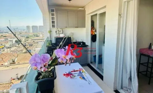 Apartamento com 2 Quartos à venda, 59m² no Macuco, Santos